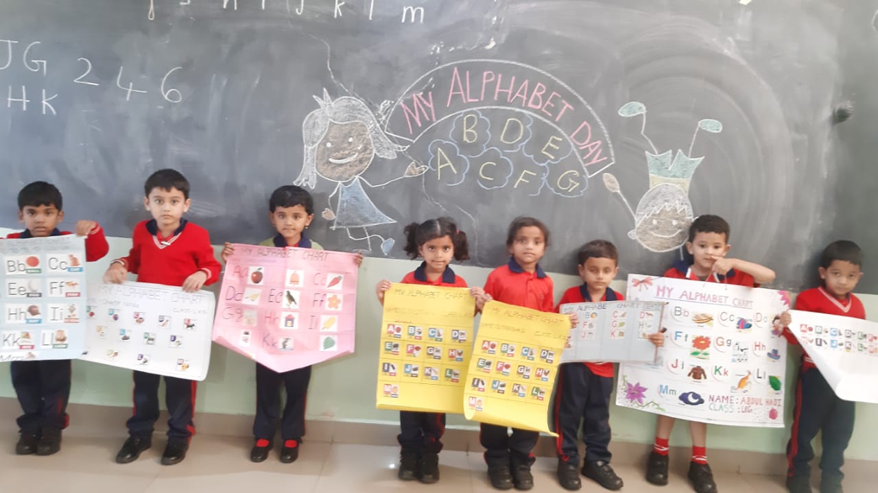 My Alphabet Chart Activity by our KG Kids 23-24.